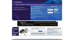Desktop Screenshot of carfinance.ie