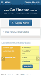 Mobile Screenshot of carfinance.com.au
